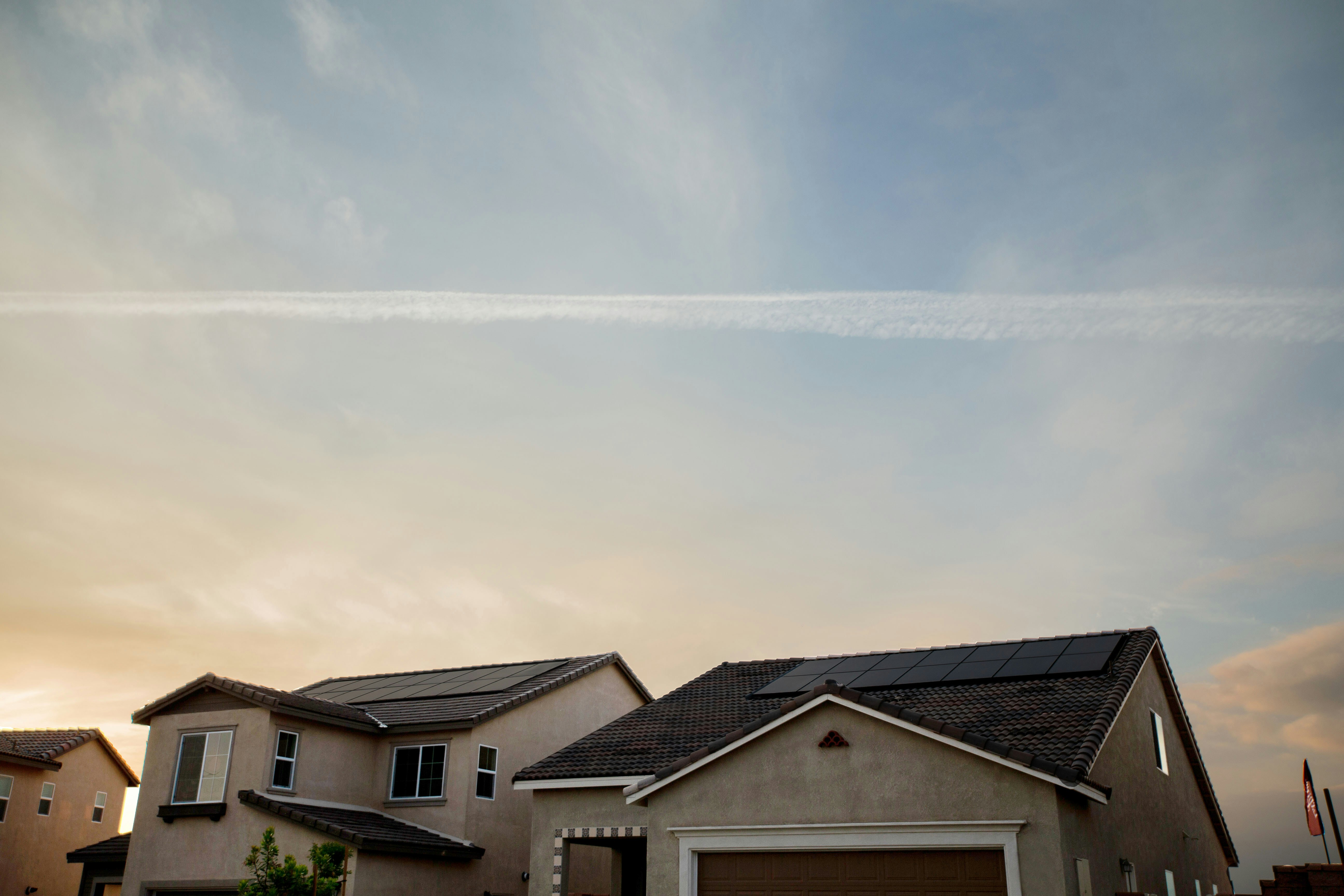 Residential solar — illustrative installation